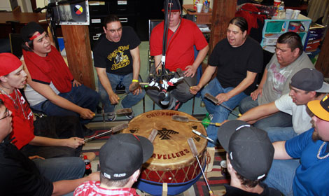 Tribal Spirit Music recording Chippewa Travellers 2012