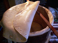 Powwow Drum Construction